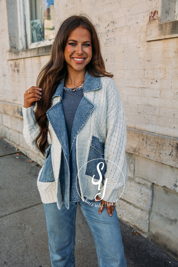 Granny Loving Cardigan - Natural