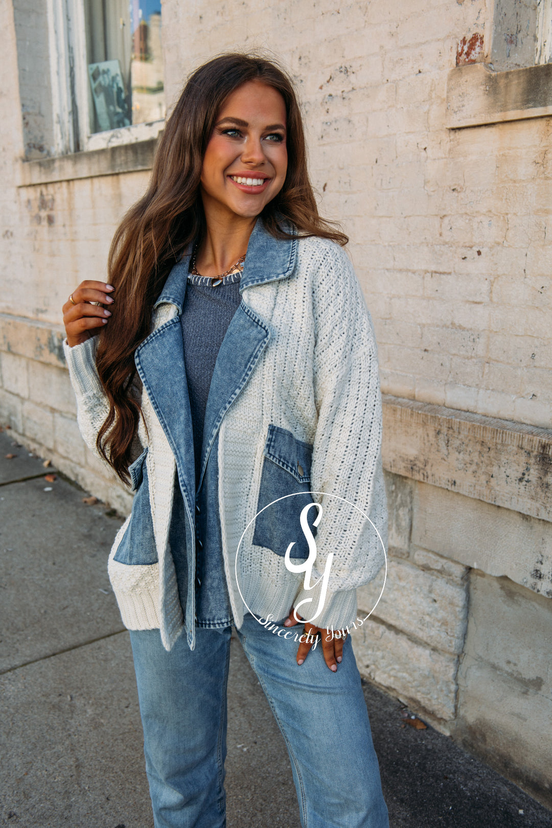 Granny Loving Cardigan - Natural