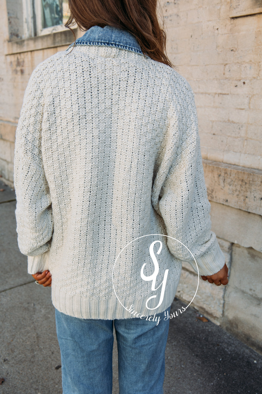 Granny Loving Cardigan - Natural