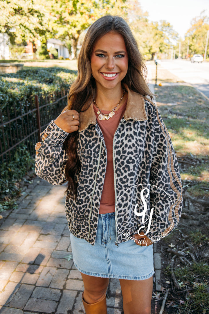 Wild Ride Jacket - Leopard