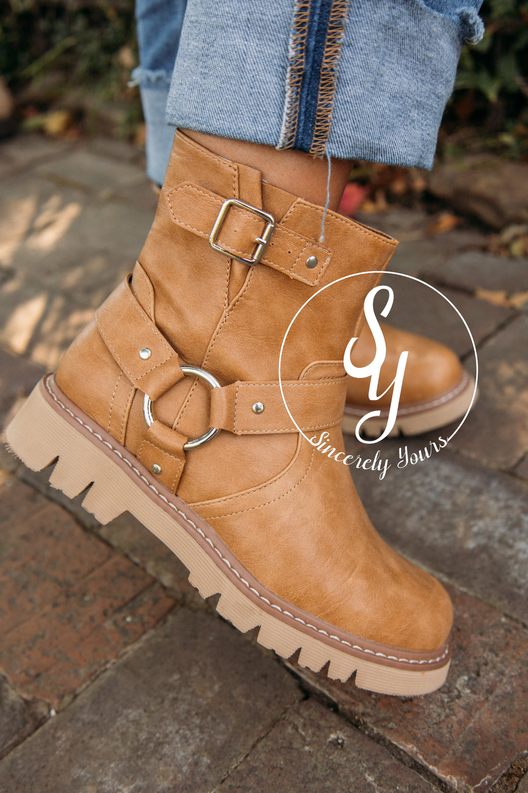 Take Your Pick Booties - Caramel