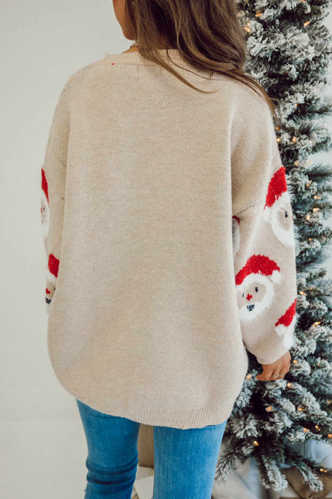 Only Santa Sweater - Oatmeal