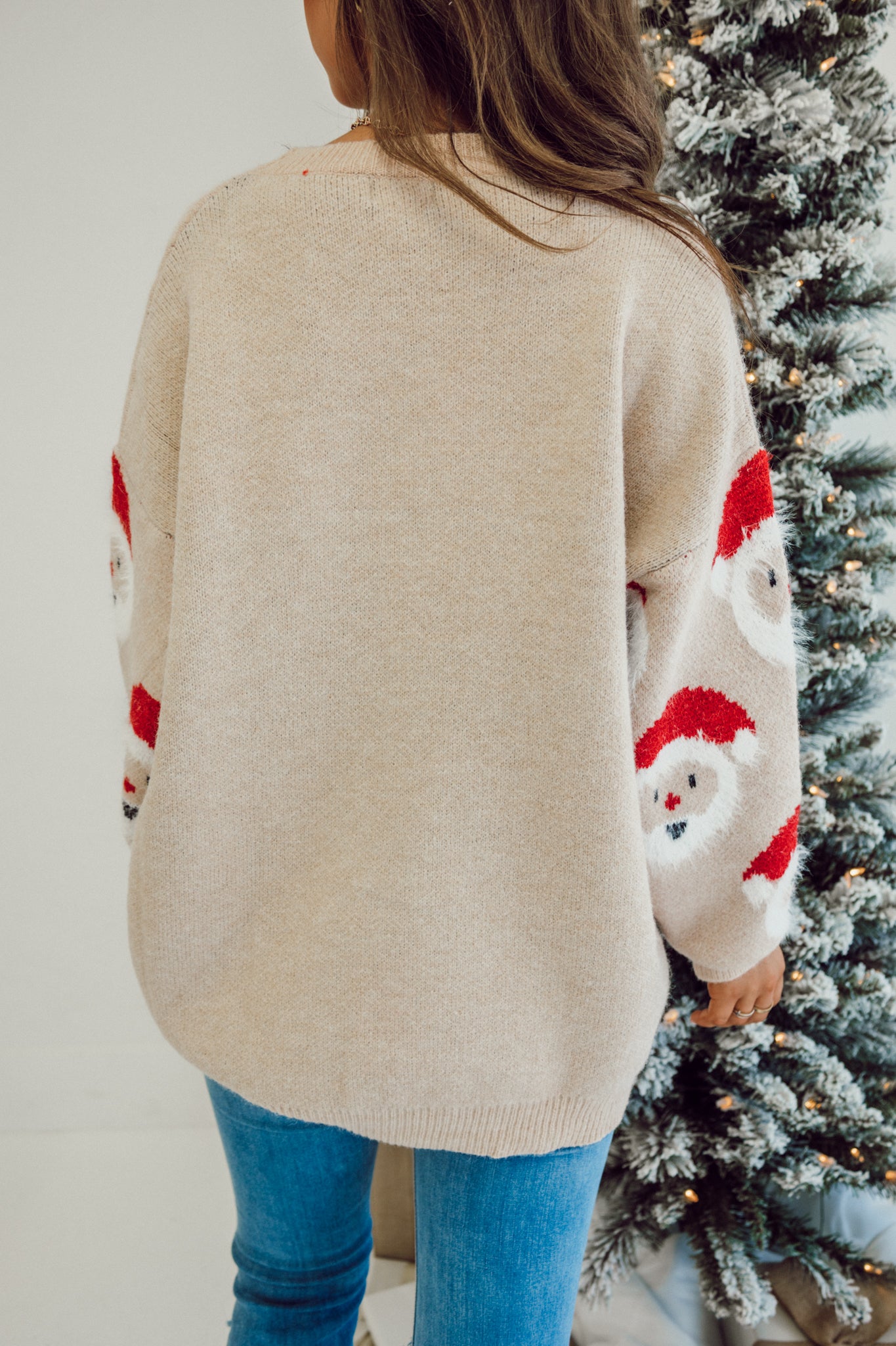 Only Santa Sweater - Oatmeal