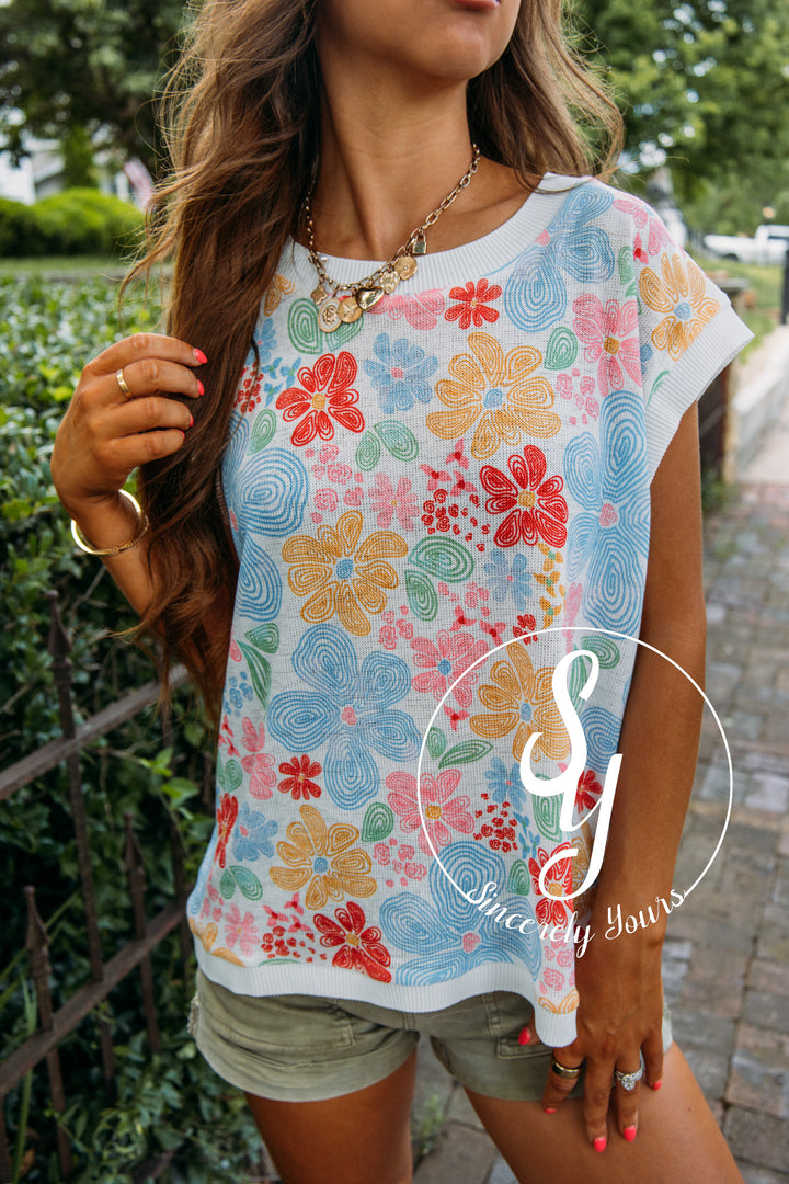 Personality Top - White Combo
