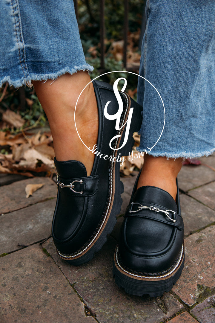 City Girl Loafer -Black