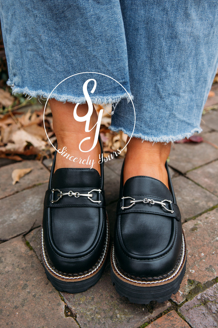 City Girl Loafer -Black