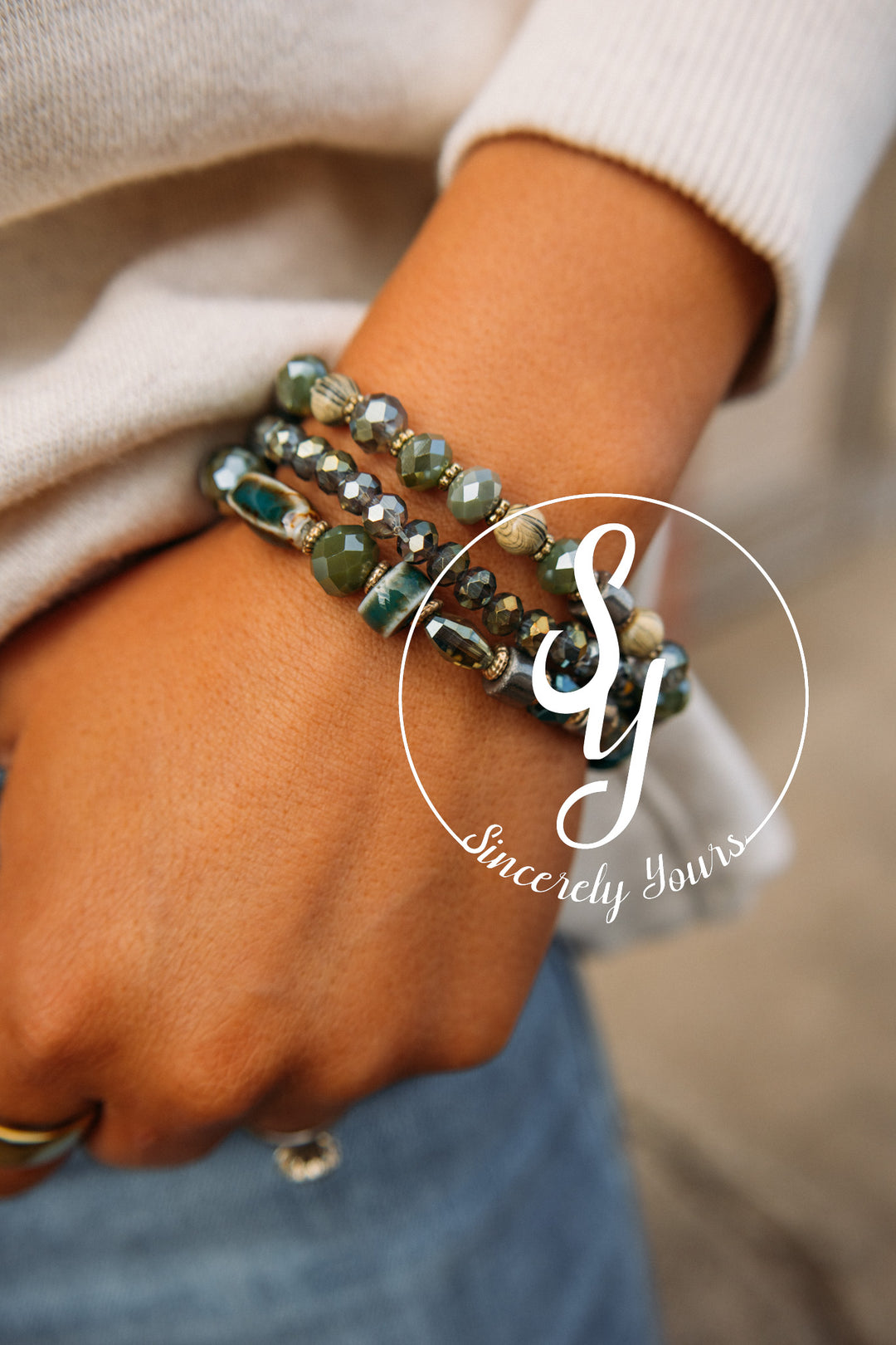 Deeply Rooted Bracelet Stack