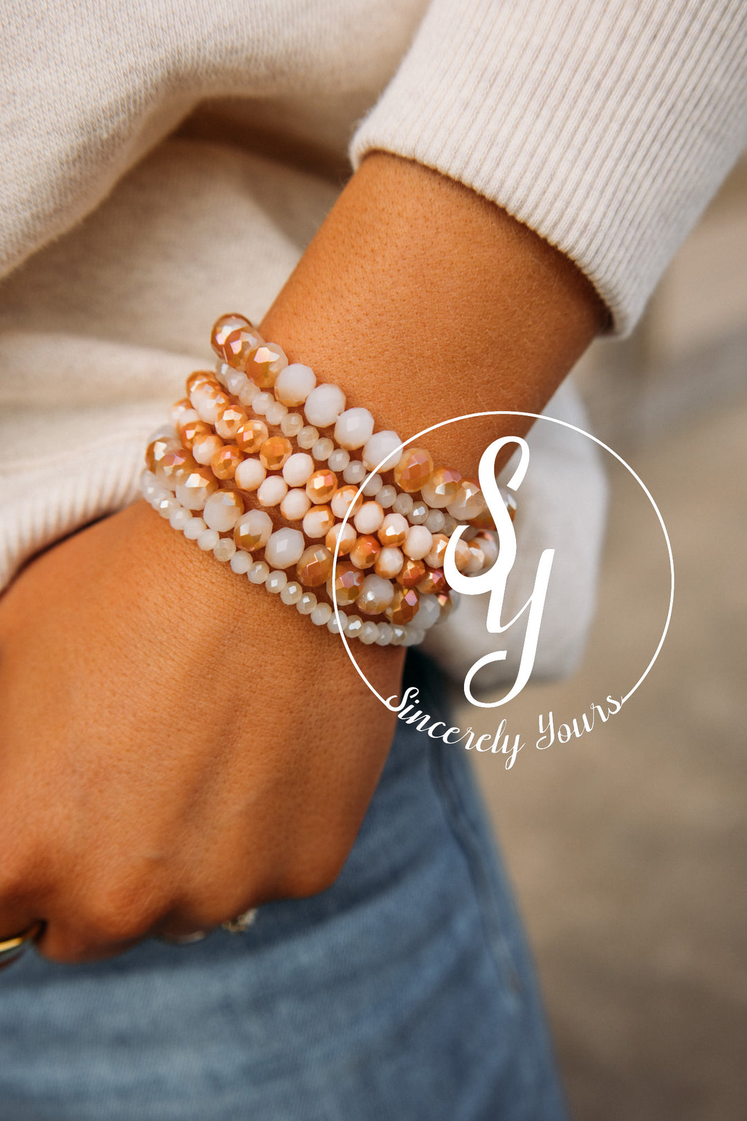 Coastal Feel Bracelet Stack - Topaz