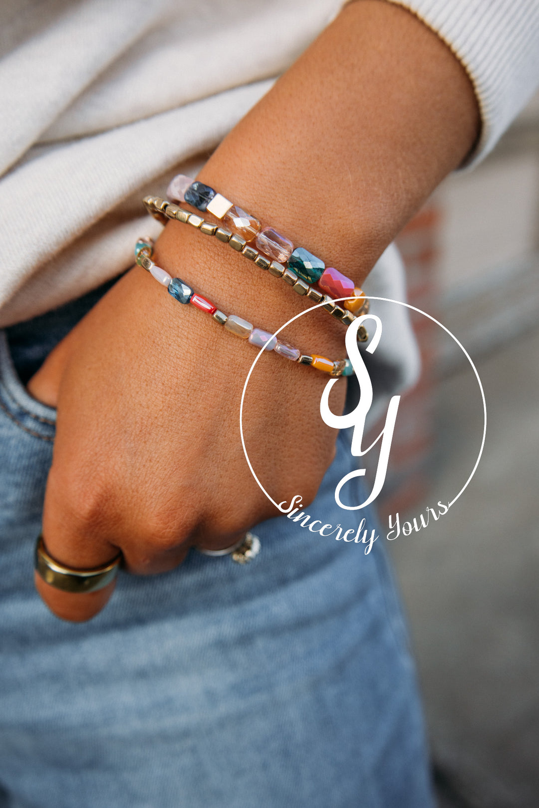 Hidden Gem Bracelet Stack