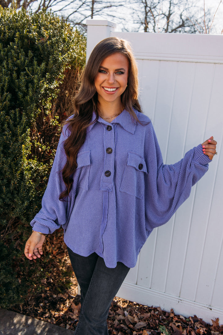 Scout Pullover - Periwinkle