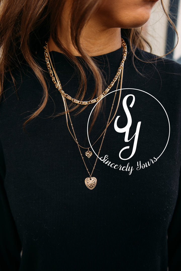 Cross Your Heart Necklace