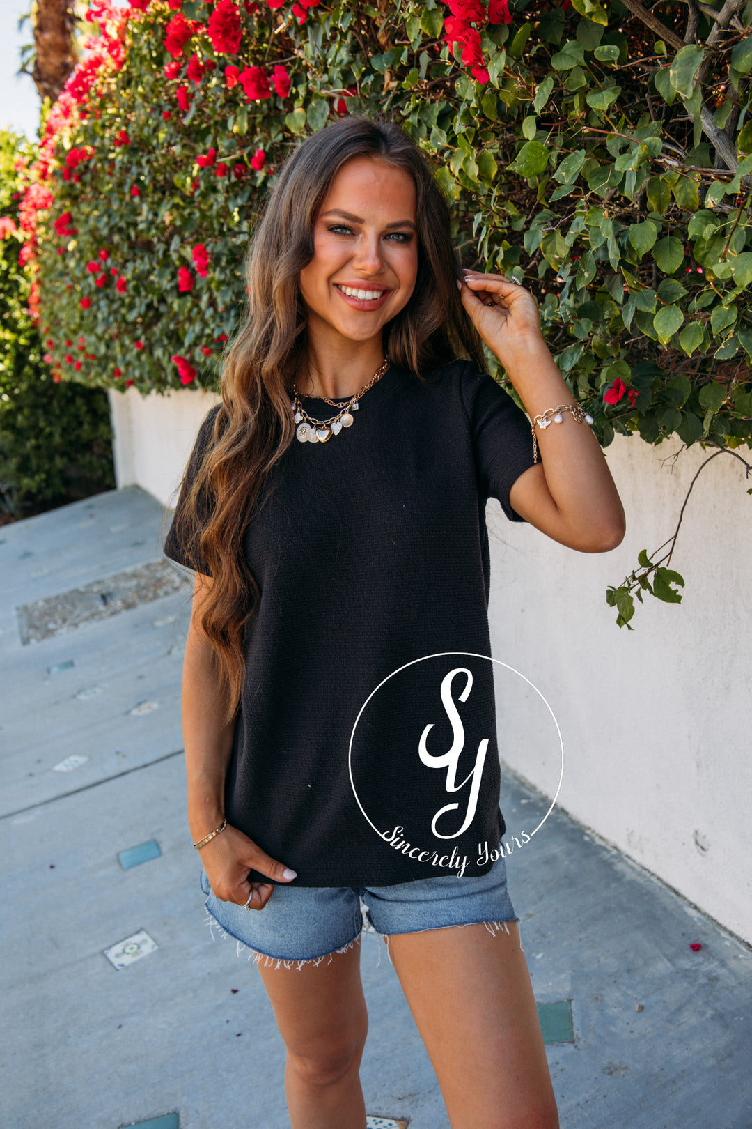 Embracing Top- Black