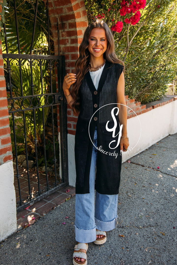 Ayla Cover Up- Black