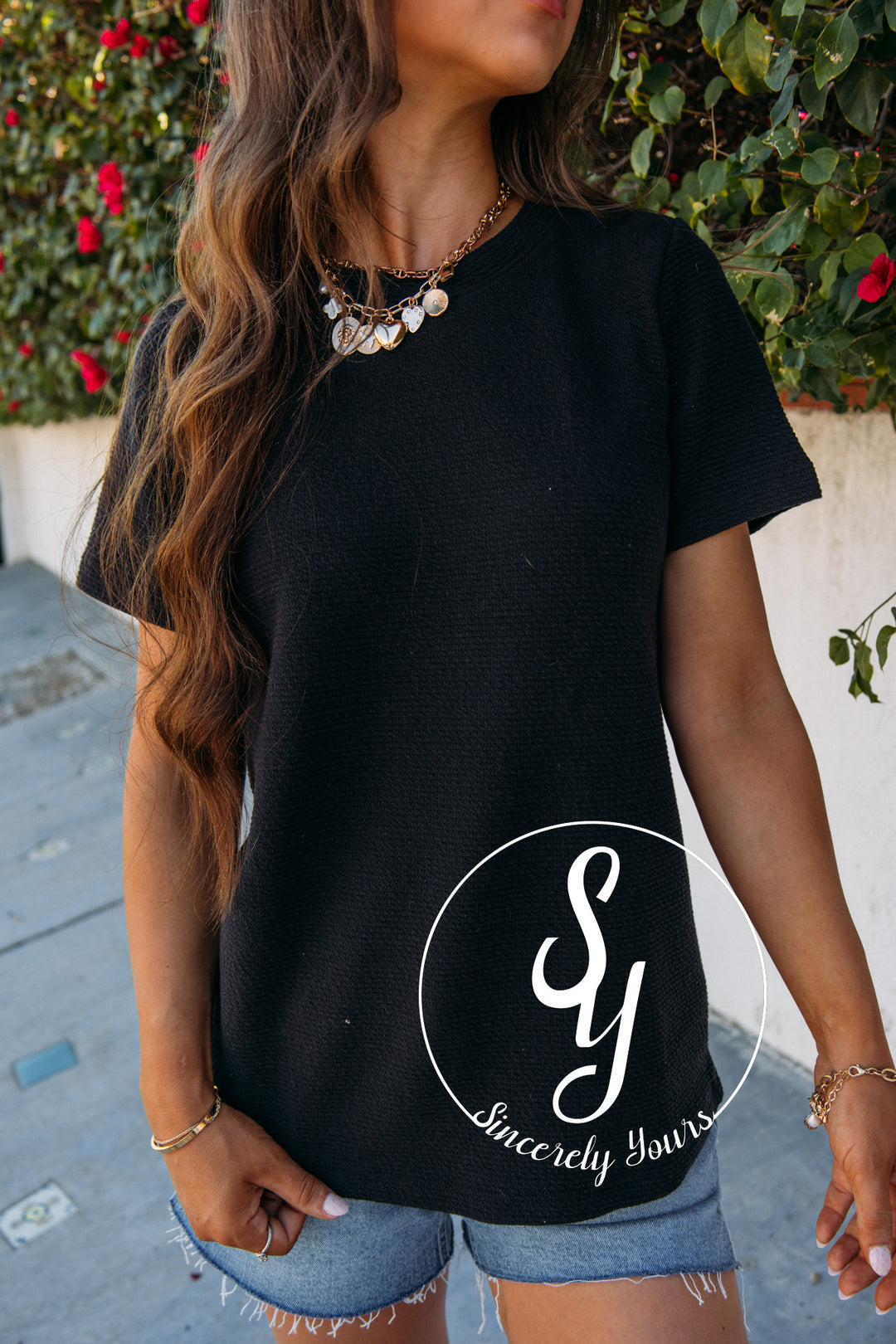 Embracing Top- Black