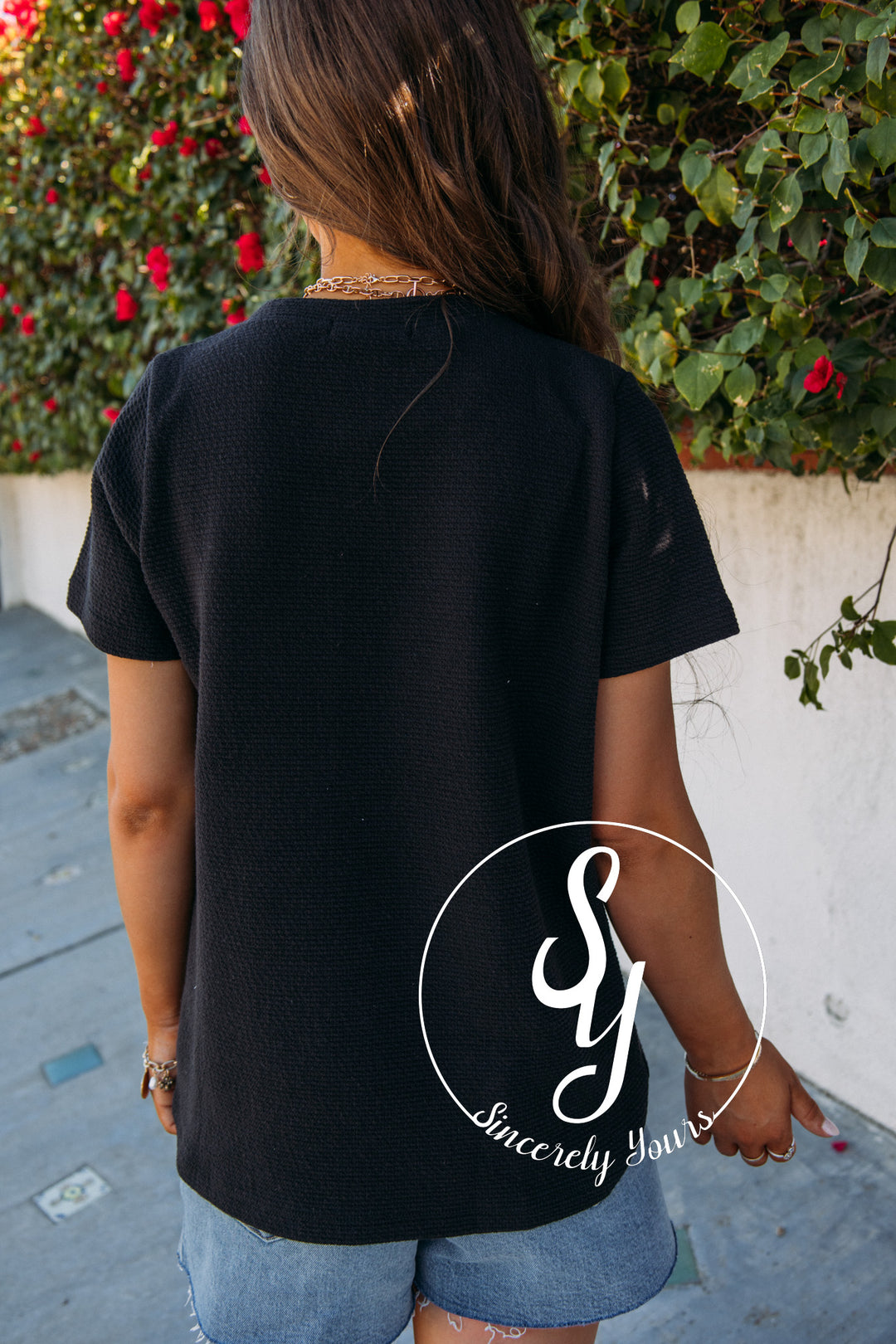 Embracing Top- Black