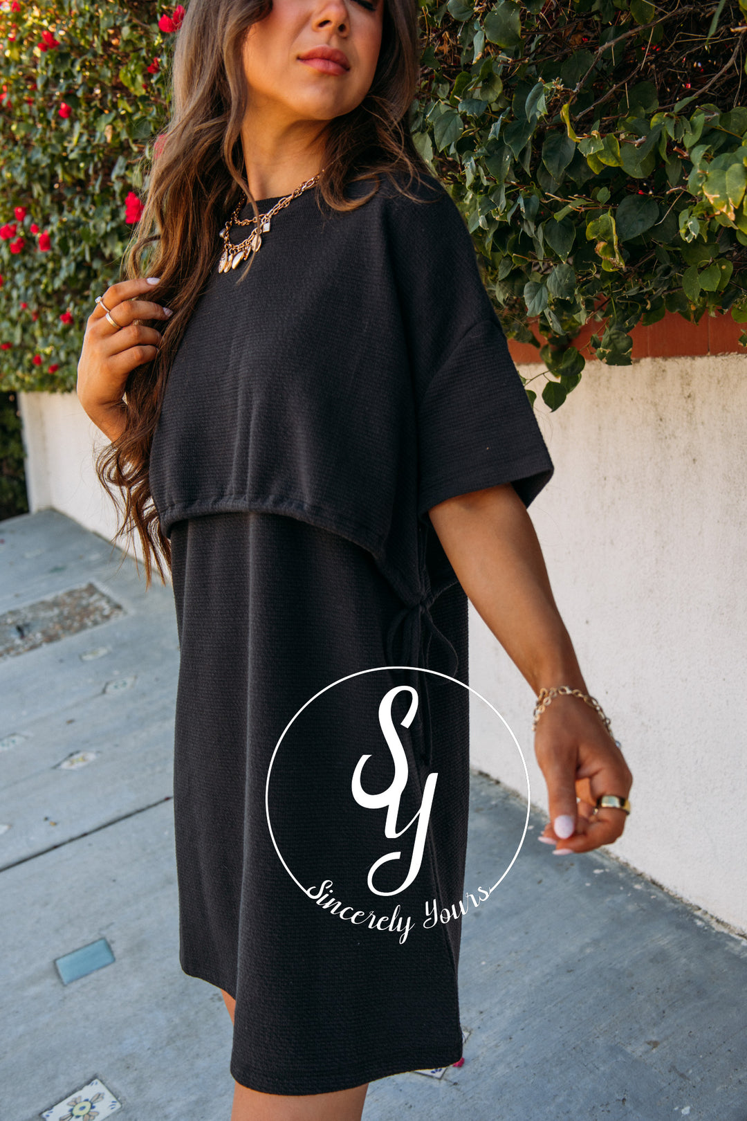 Spring Love Dress - Black