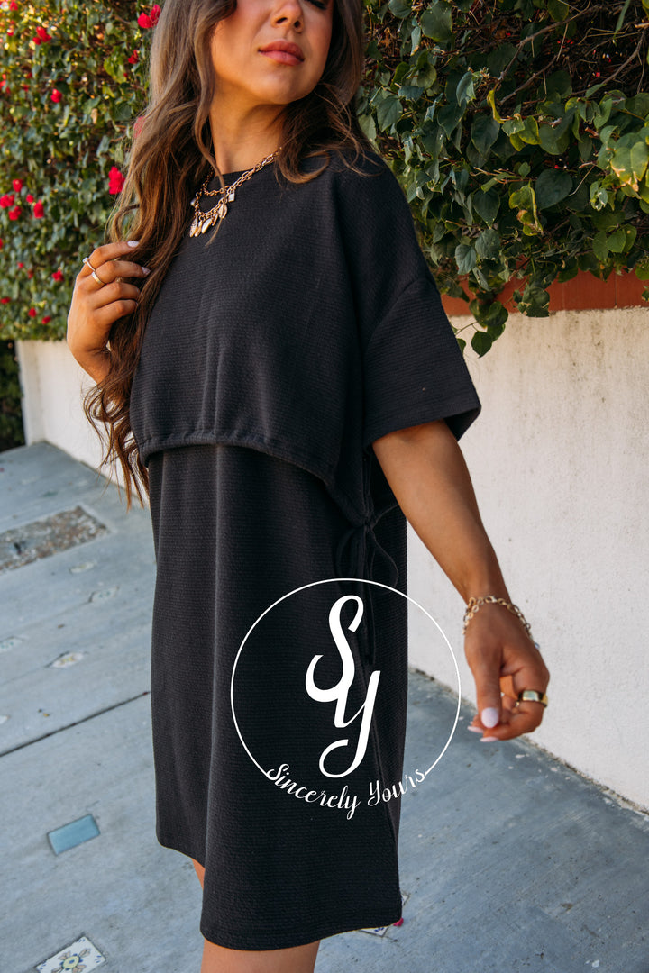 Spring Love Dress - Black