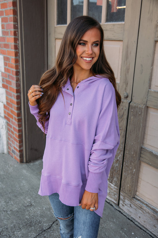 The First Pullover-Lilac