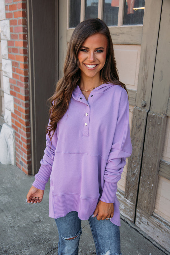 The First Pullover-Lilac