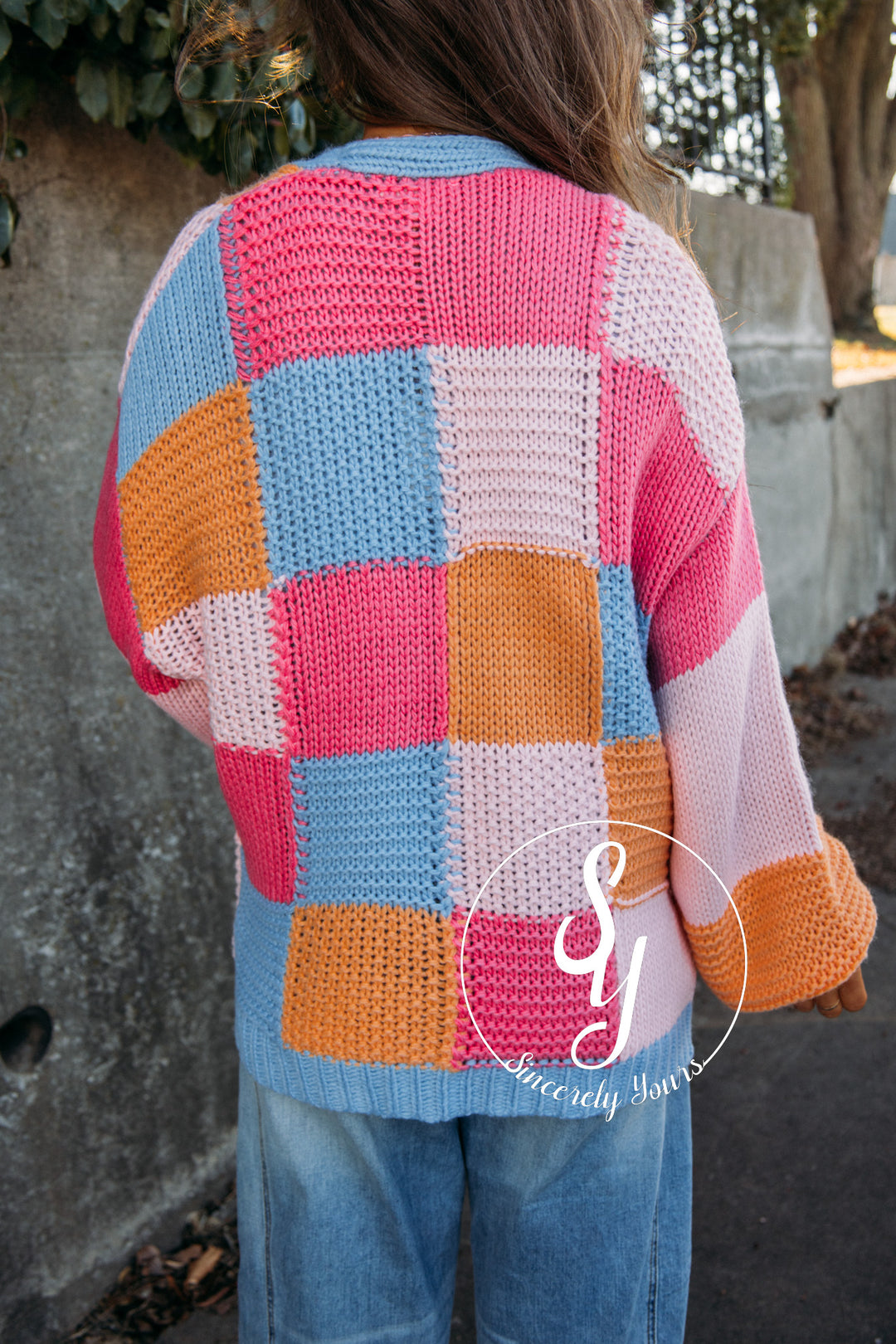 Sherbet Love Cardigan - Sunkist Combo