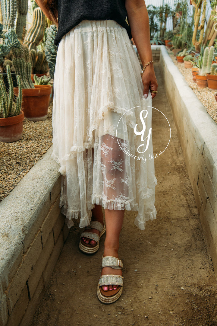 Countryside Skirt - Cream