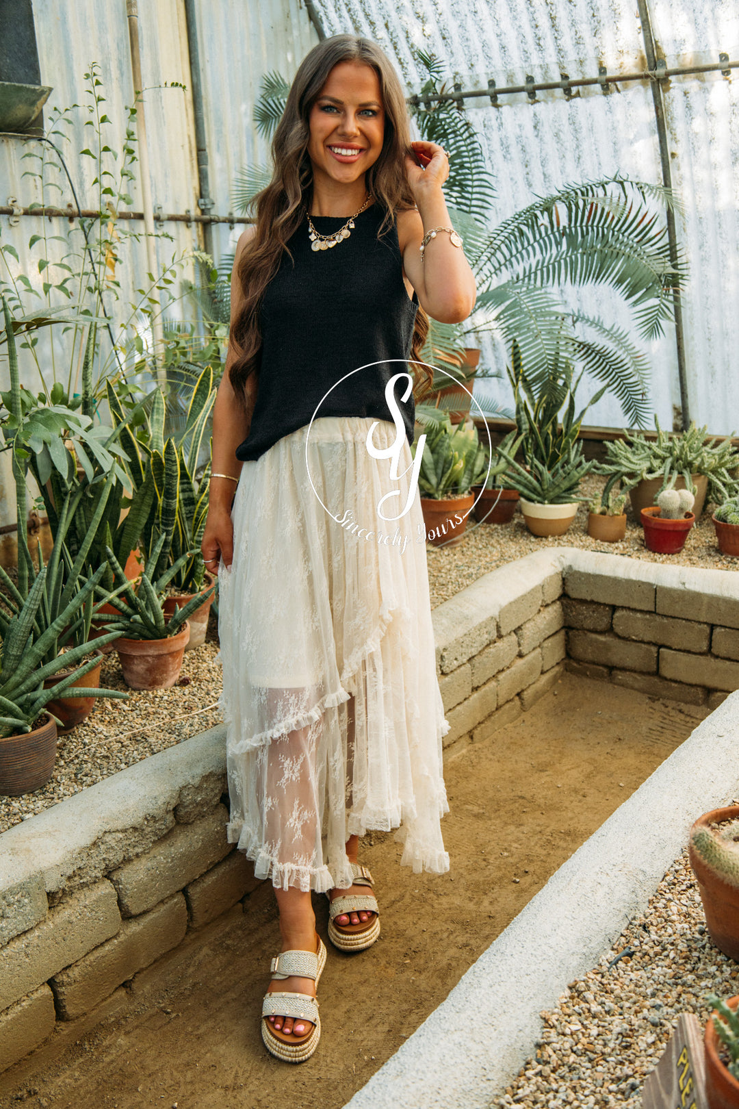 Countryside Skirt - Cream