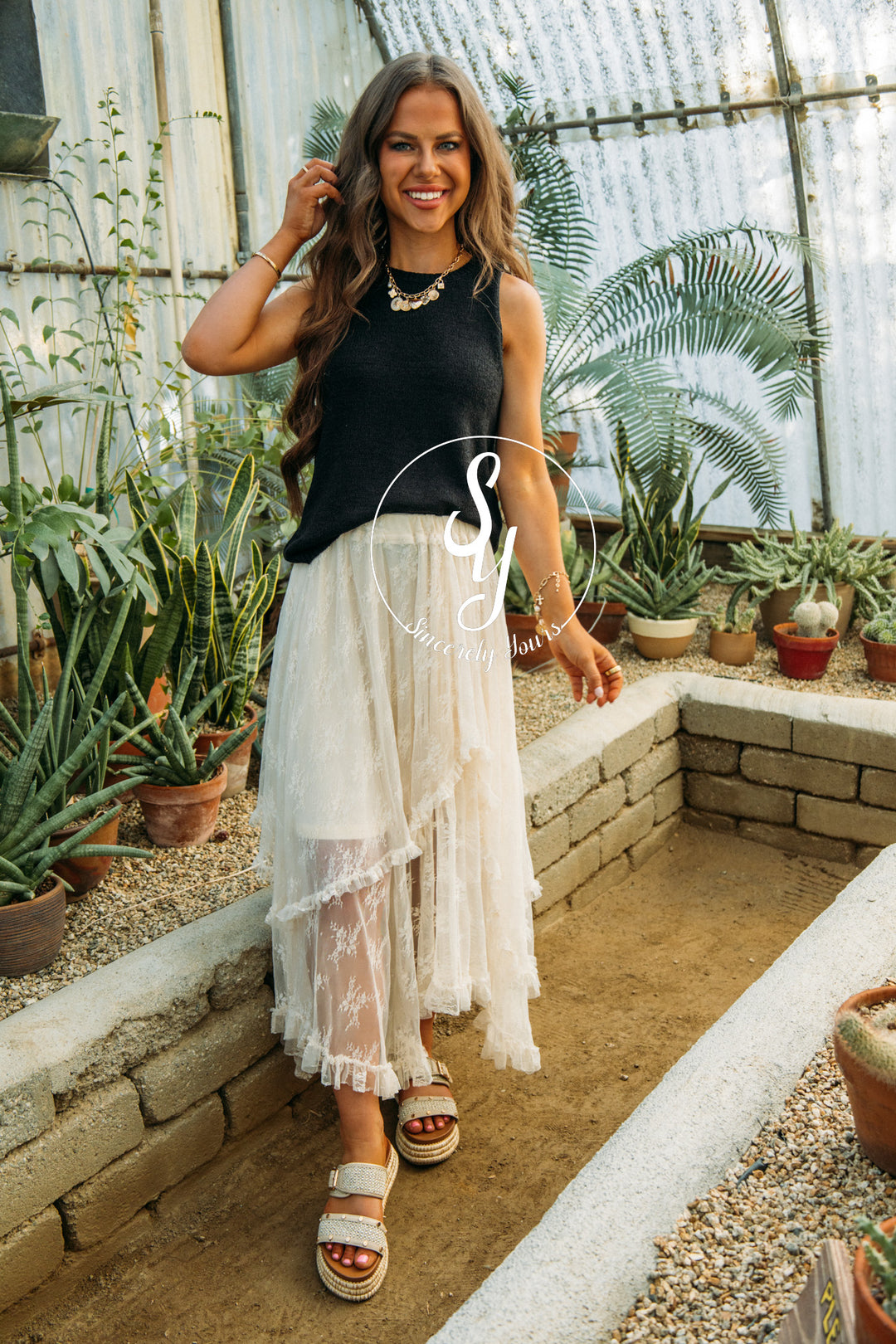 Countryside Skirt - Cream
