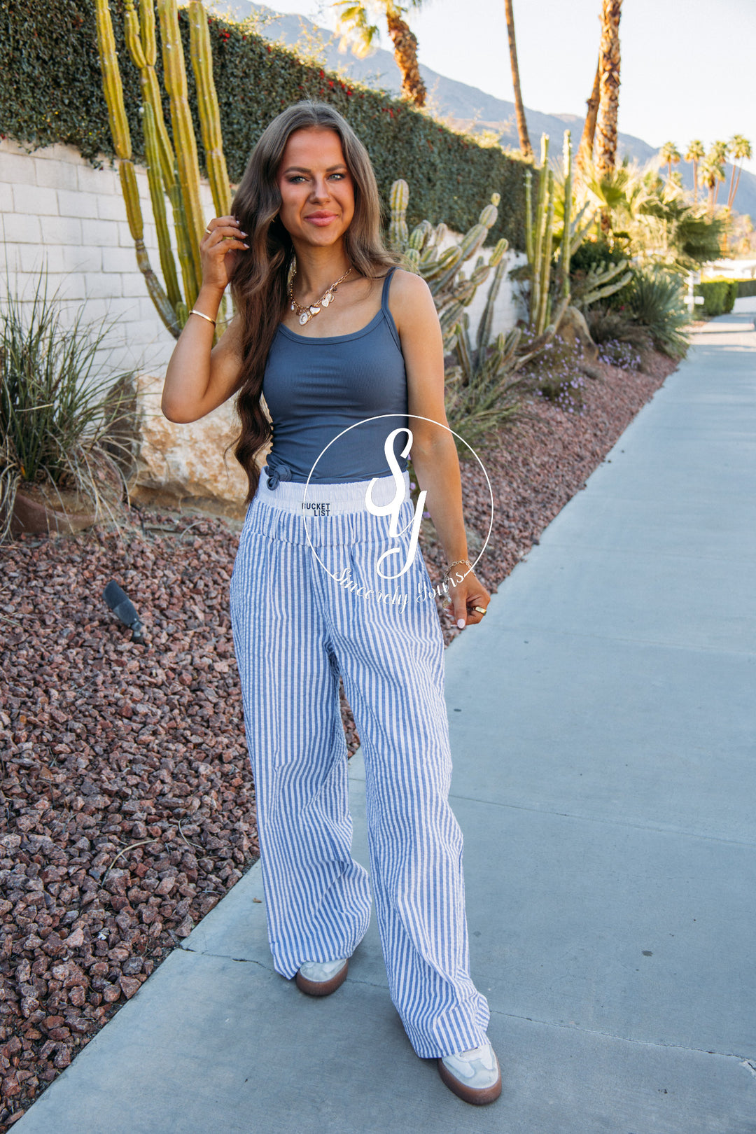 Dockside Dream Pants- Navy