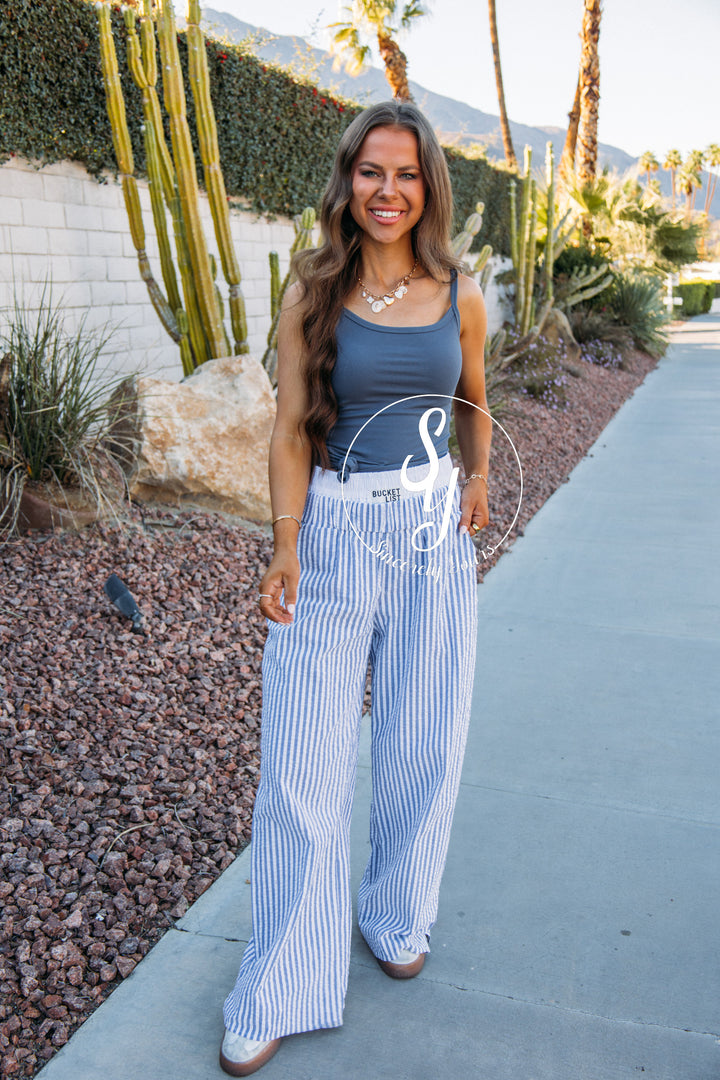 Dockside Dream Pants- Navy