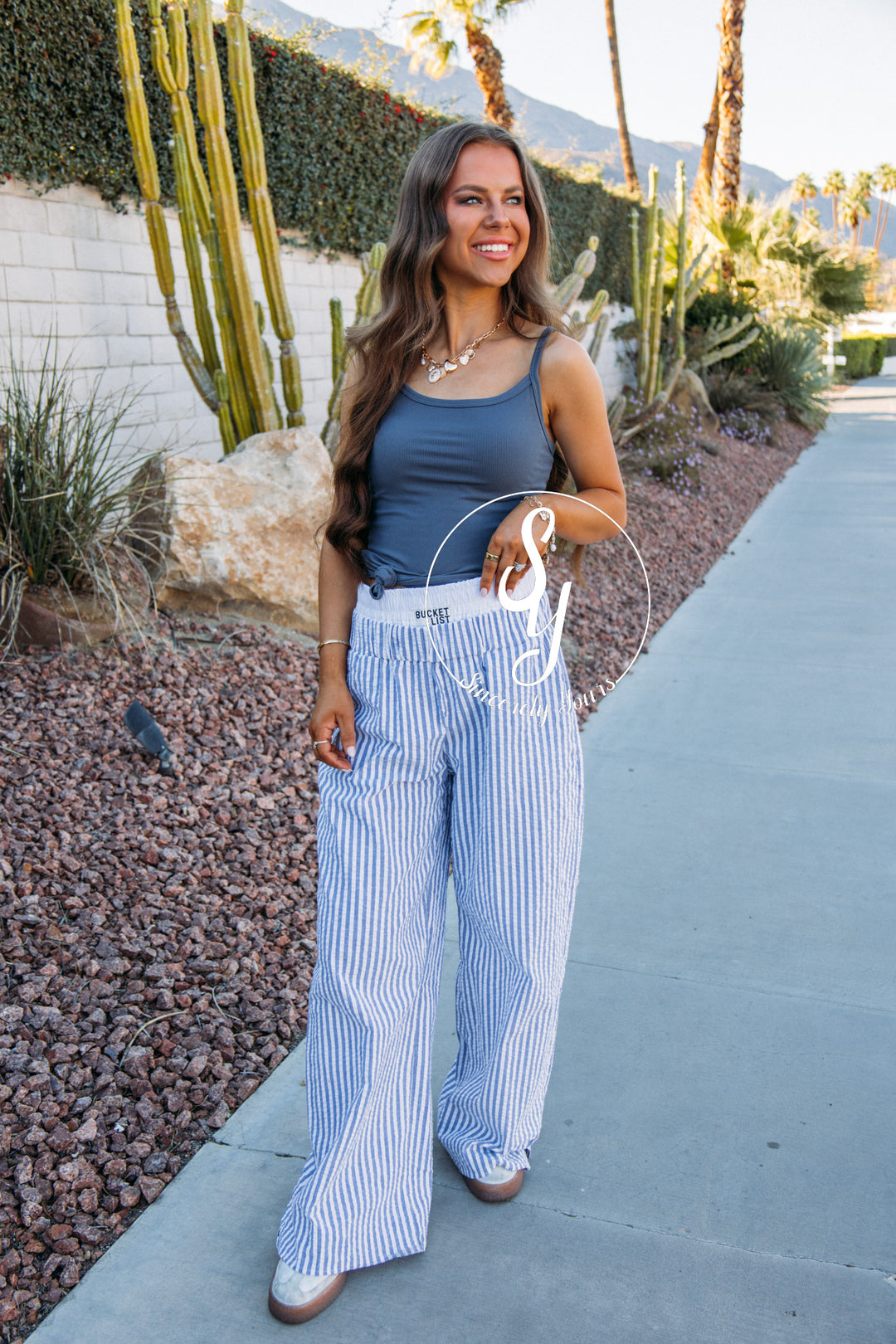Dockside Dream Pants- Navy