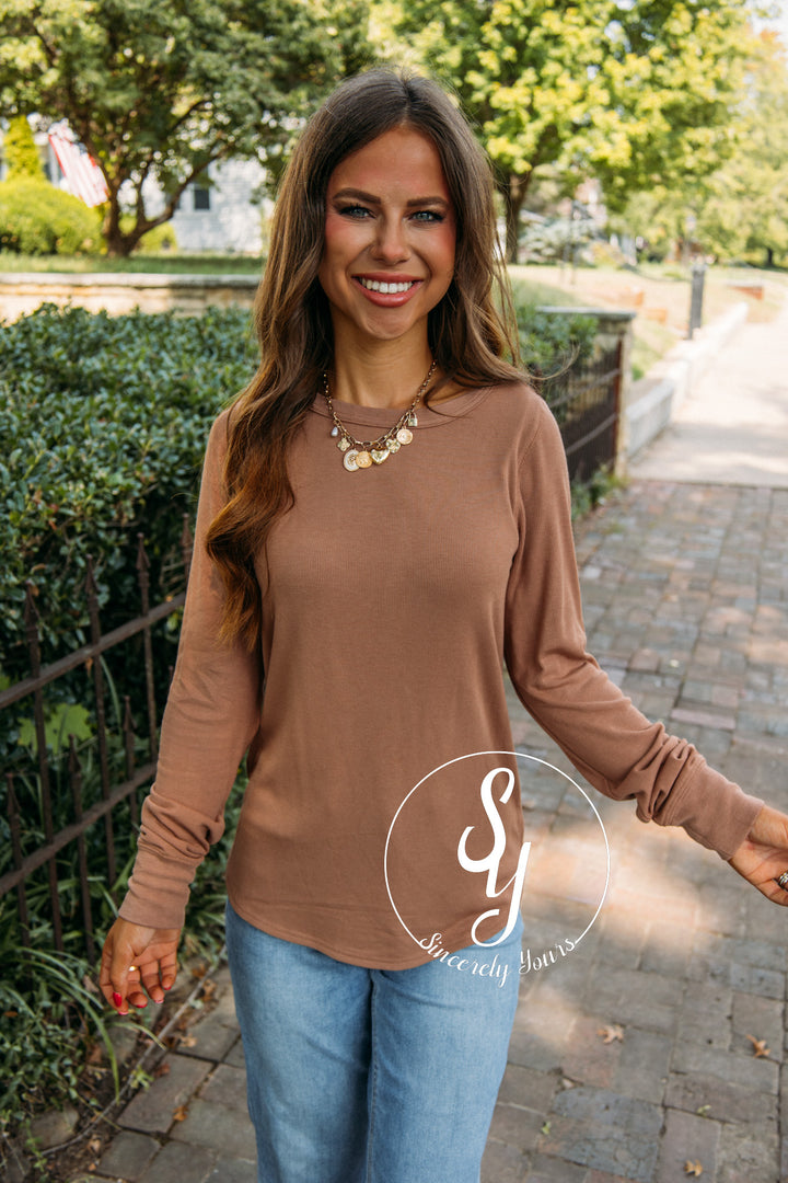 Fall Basic Top-Light Umber