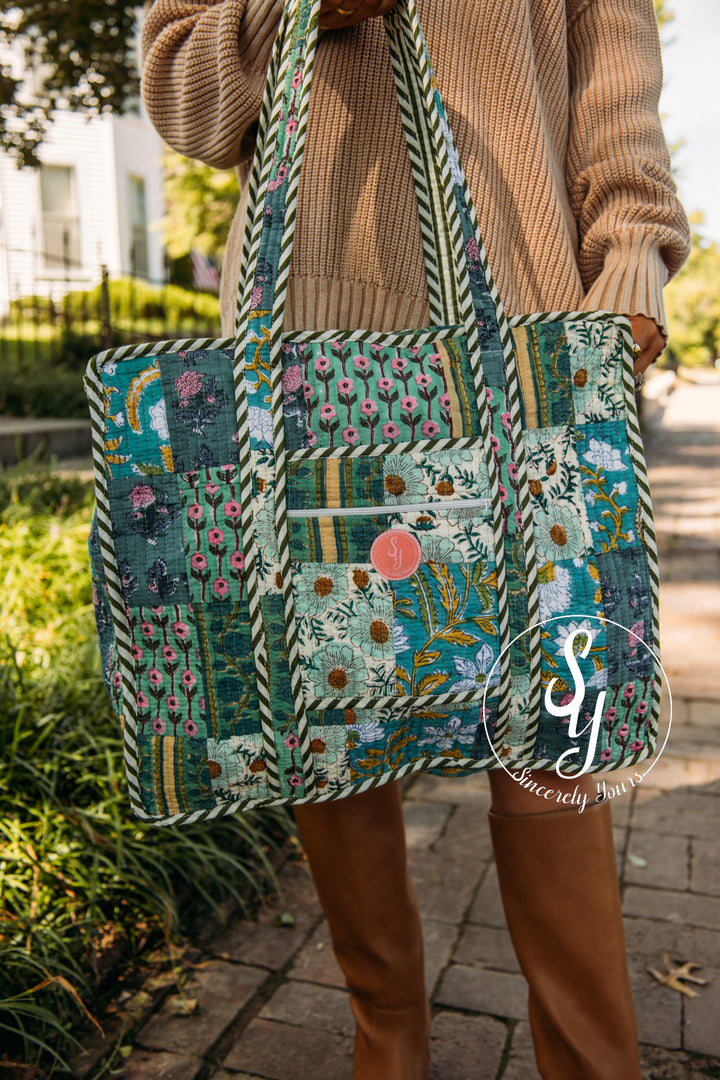SY Label: Willow Quilted Tote