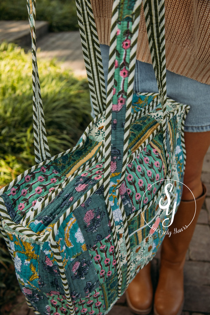 SY Label: Willow Quilted Tote