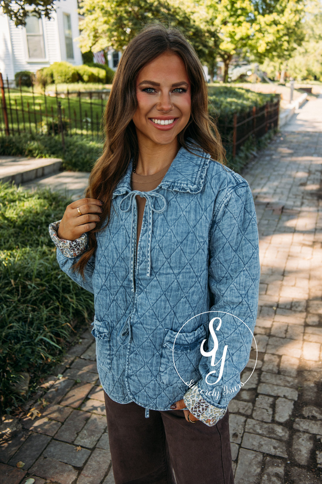 The Wendy Jacket- Denim