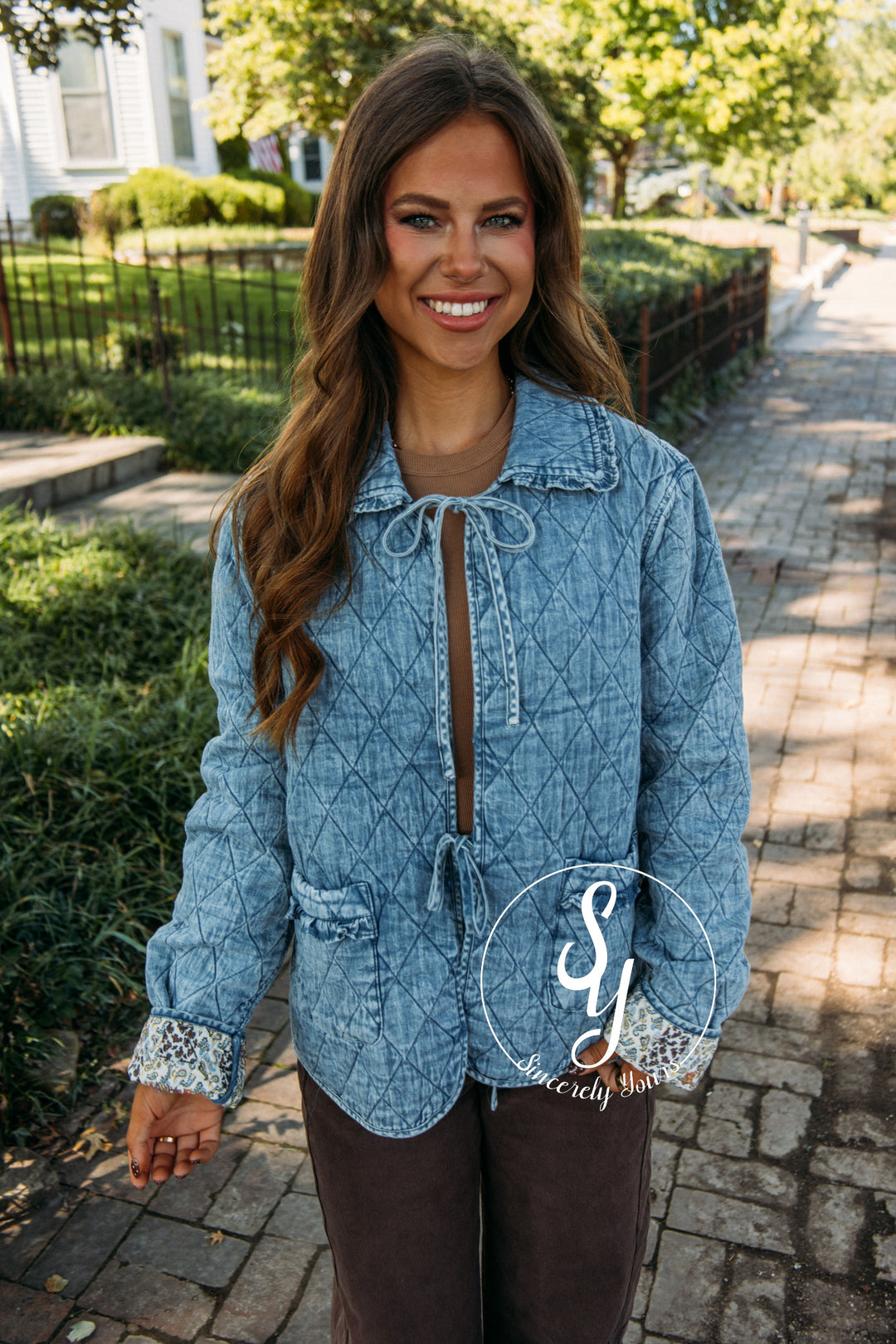 The Wendy Jacket- Denim
