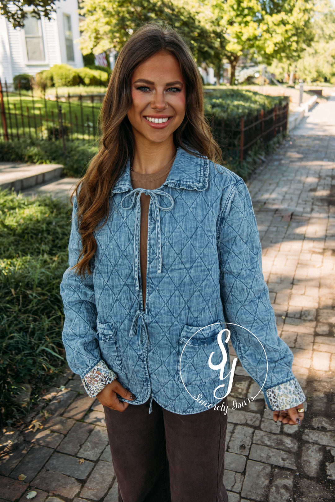 The Wendy Jacket- Denim