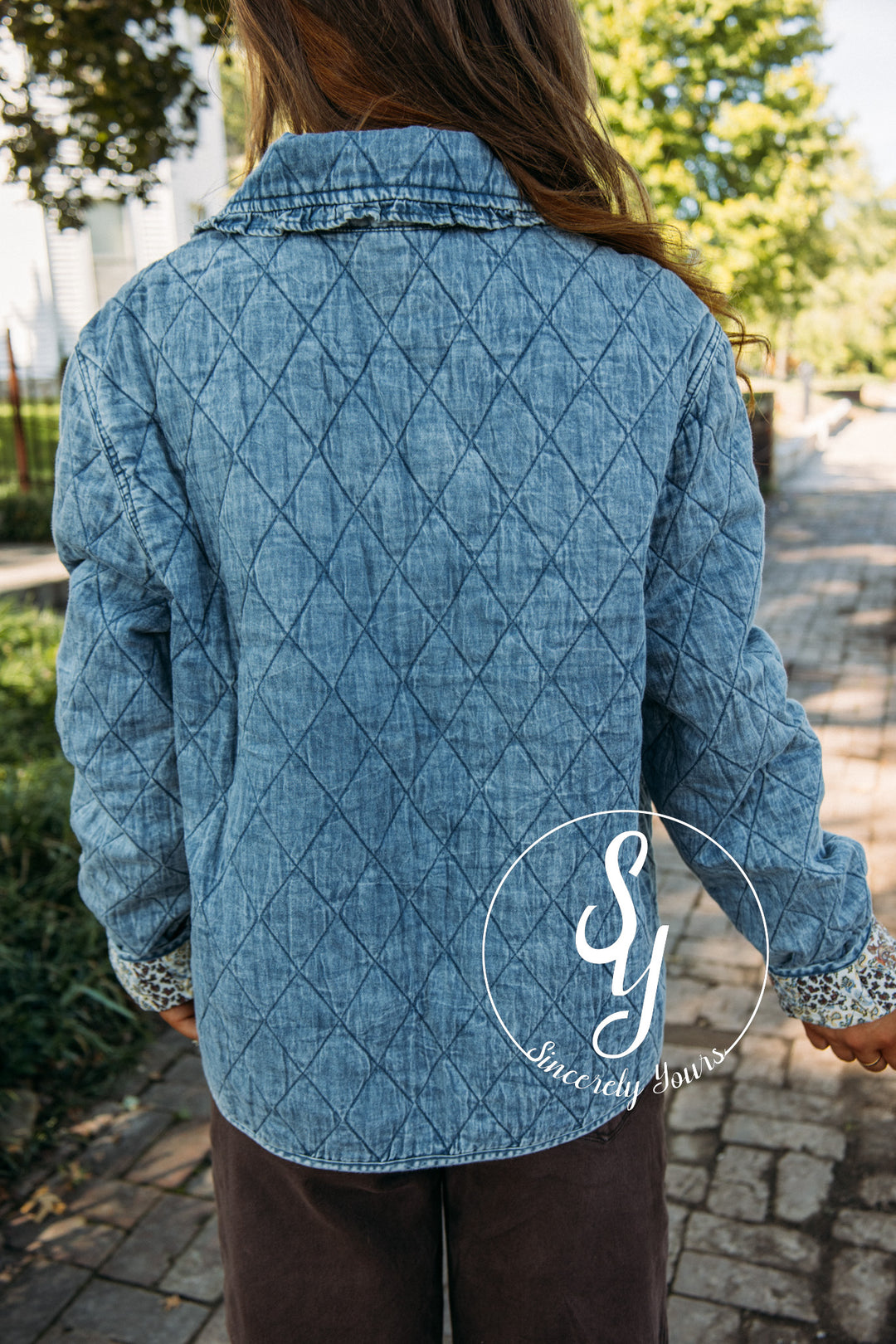 The Wendy Jacket- Denim
