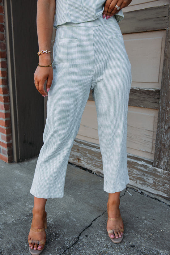 Check Mate Pants - Green