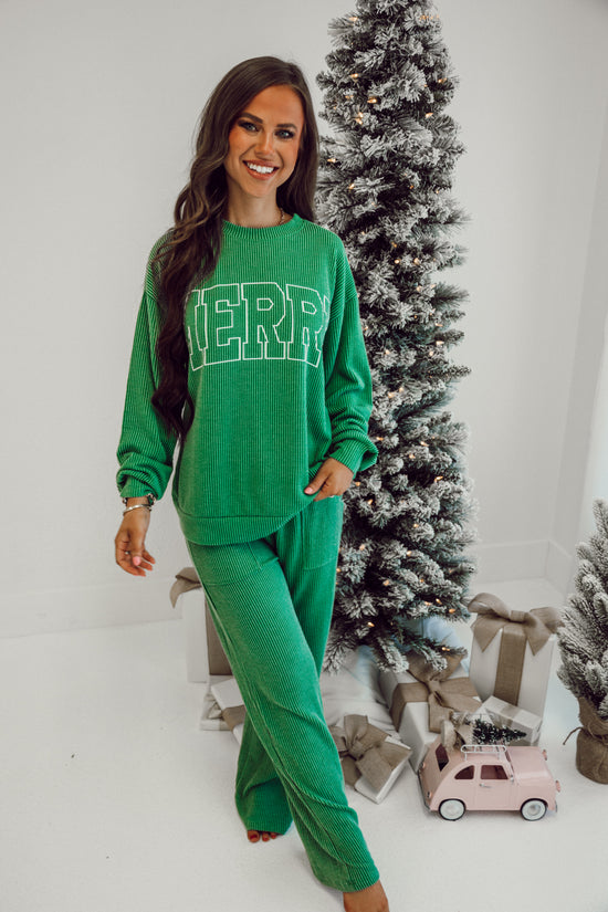 Merry Corded Set - Green