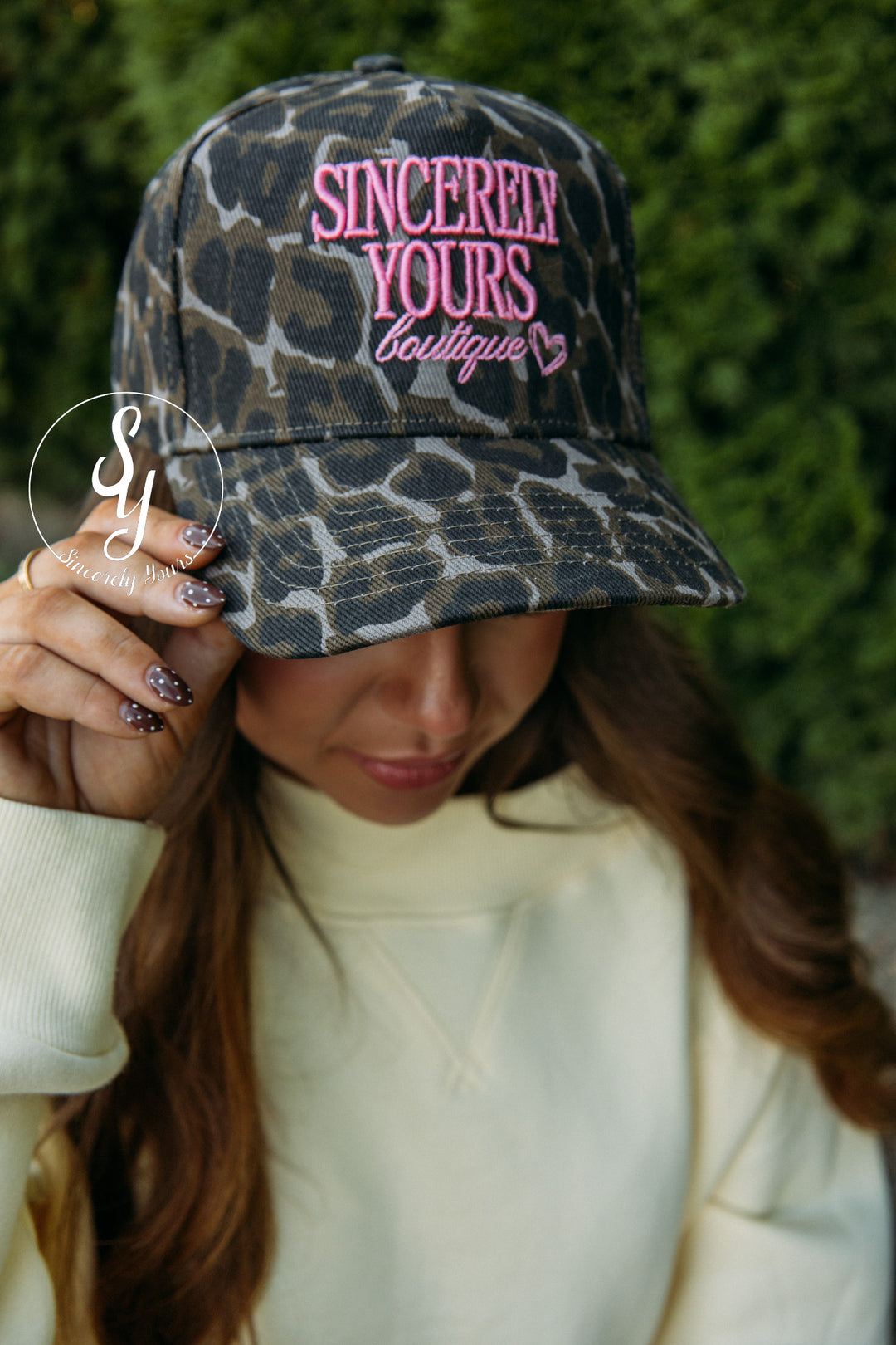 Sincerely Yours Boutique Hat -Leopard