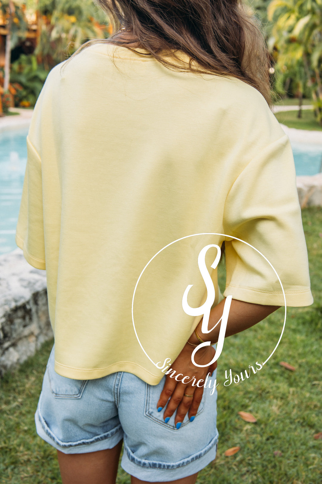 Sunny Days Ahead Top- Creamy Yellow