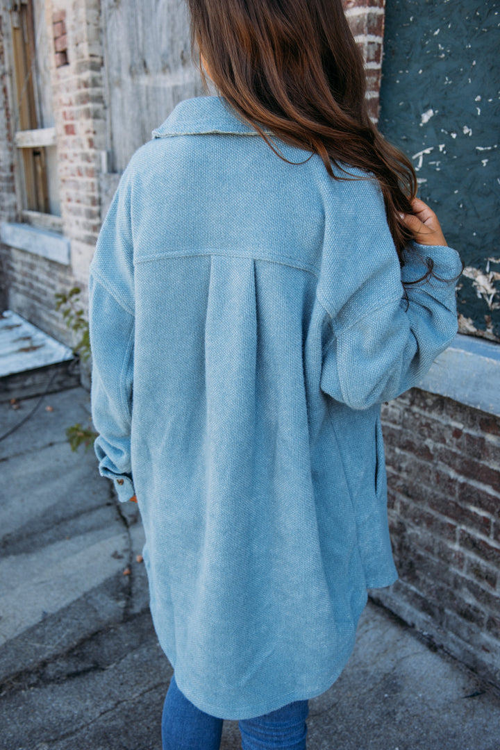 Mountain Top Jacket - Dusty Blue