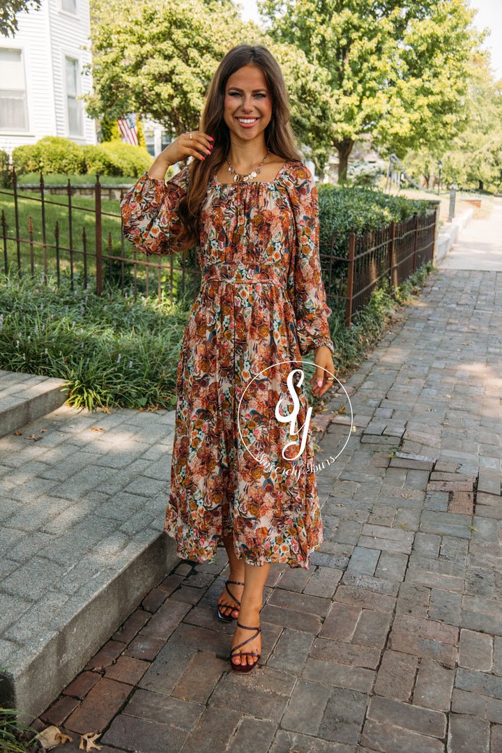 Amber Dress-Taupe