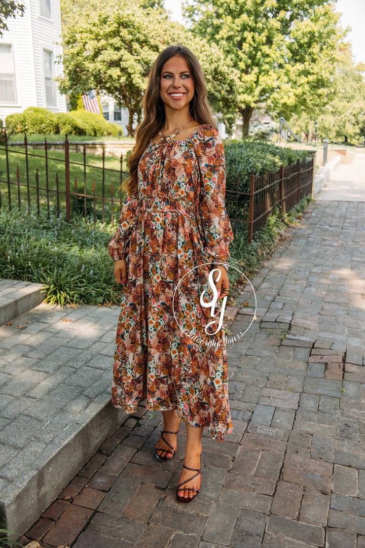 Amber Dress-Taupe