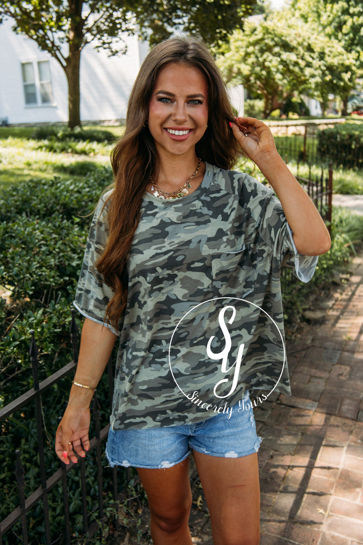 Camo Desire Top - Camo