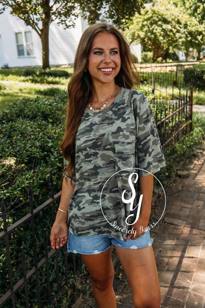 Camo Desire Top - Camo