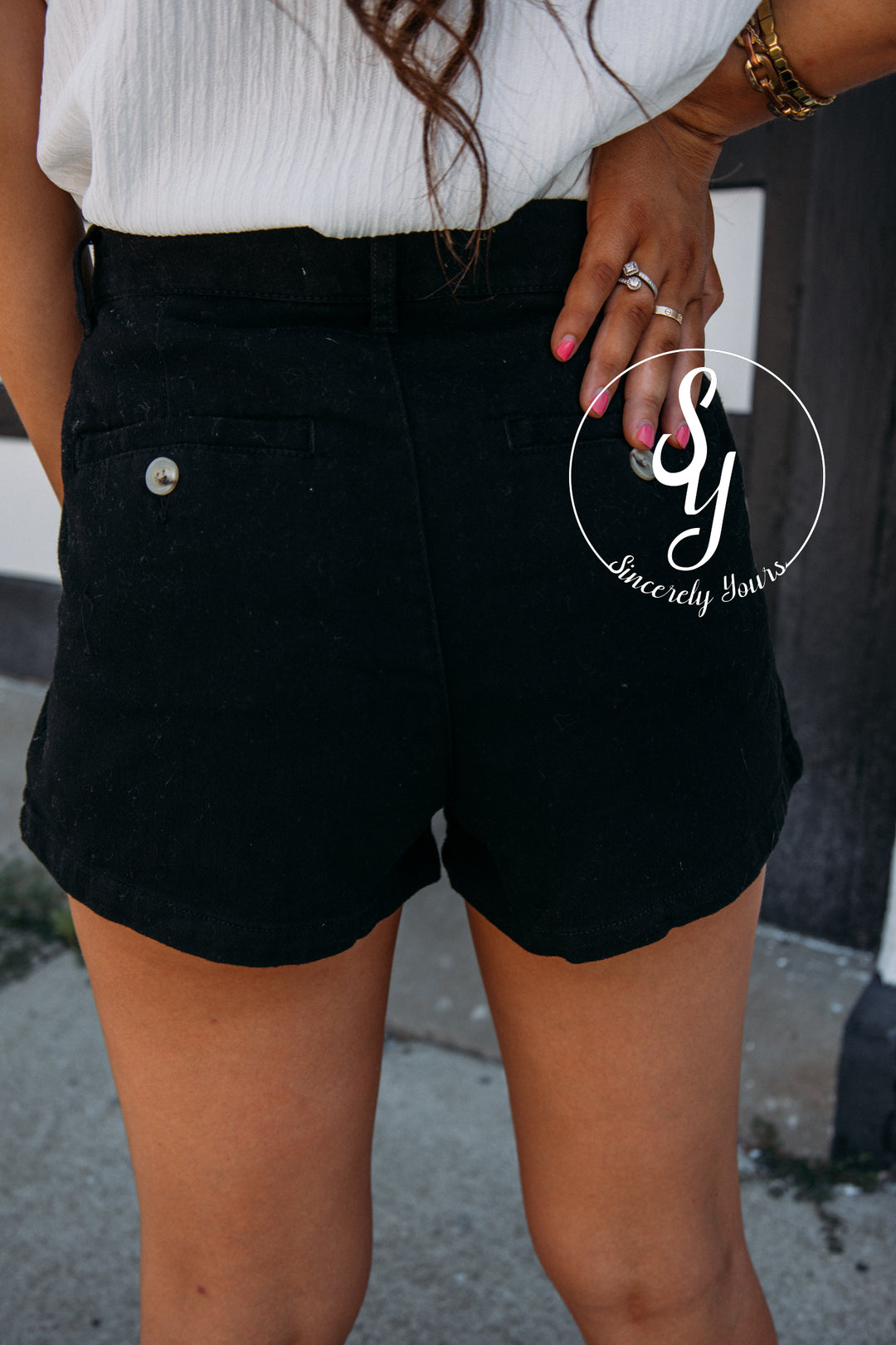 Dear John:  Catalina Shorts - Black