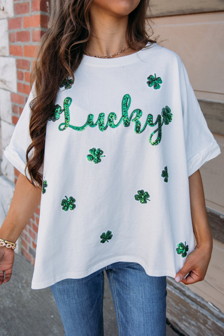 Lucky Top - White