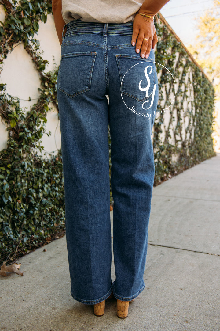 Dear John: Taylor Straight Leg Denim - Violet Blue