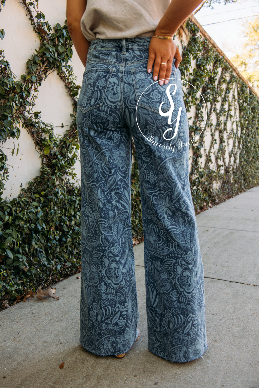 Dear John: Fiona Wide Leg Denim - Avalon